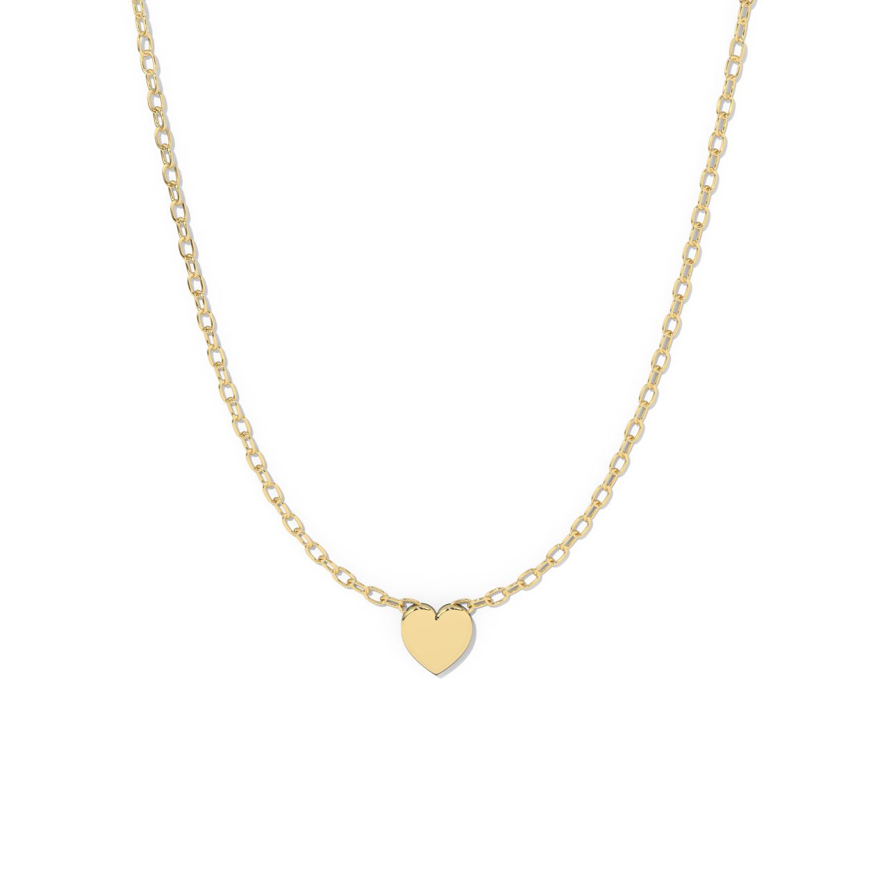 10k Heart Necklace