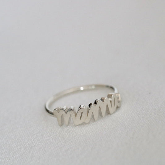 Silver Mama Ring